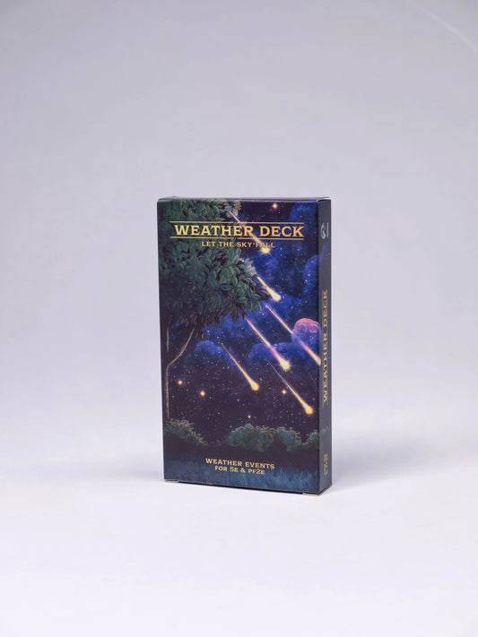 Into the Wild: Weather & Events Card Deck