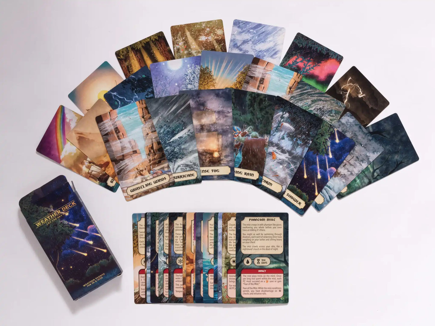 Into the Wild: Weather & Events Card Deck