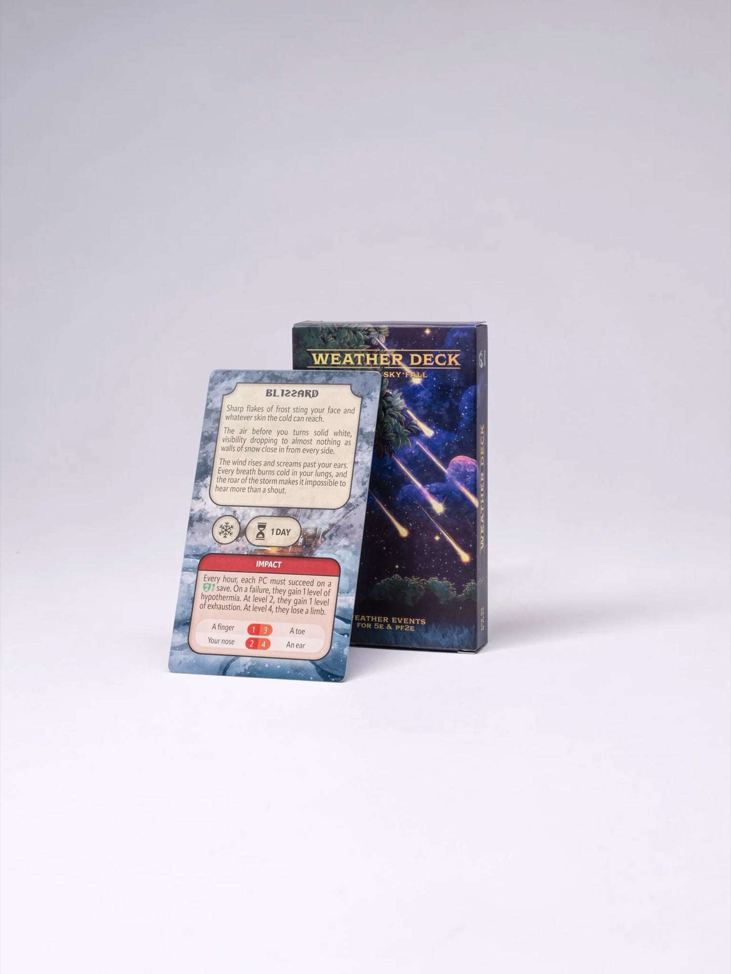 Into the Wild: Weather & Events Card Deck