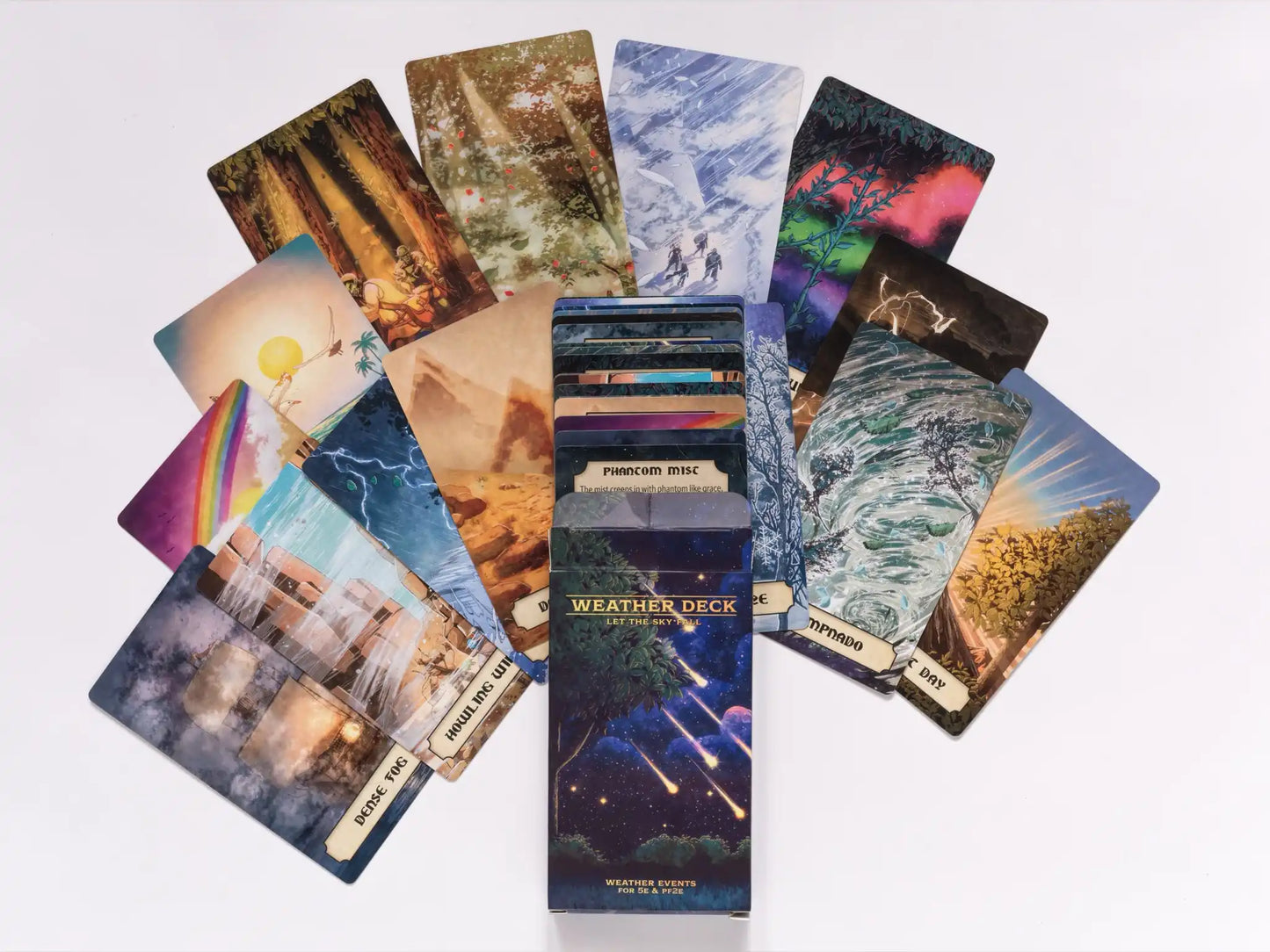 Into the Wild: Weather & Events Card Deck