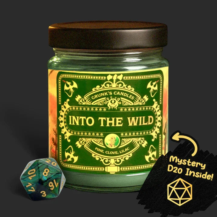 Grunk's Candles Into the Wild front view